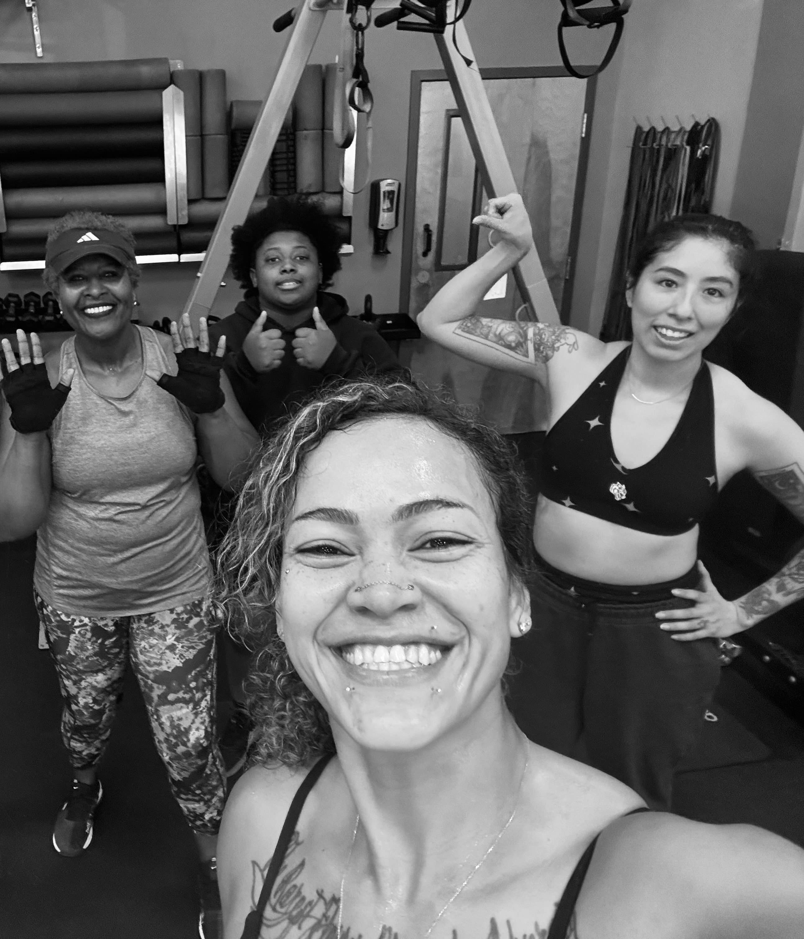 Group fitness class